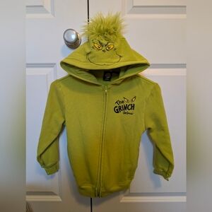 Dr. Seuss Grinch Green Kids Hoodie